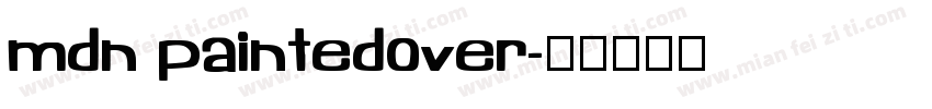 mdn paintedover字体转换